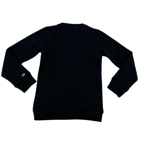 Champion | Boy's Crewneck Pullover Sweater | Black | Various Sizes - Picture 2 of 3